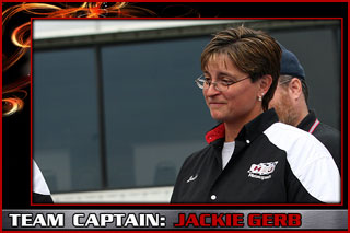 Jackie Gerb Team H-Jmotorsports Team Captain